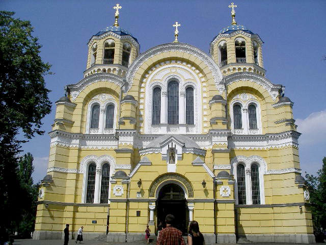 The church where I lit the candle.